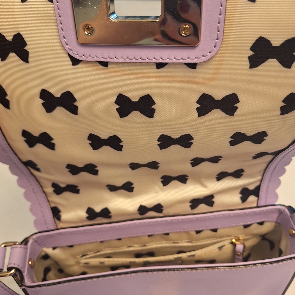 NWOT Kate Spade Lavender Lilac Road Seth Bag W/ Crossbody - Picture 4 of 5